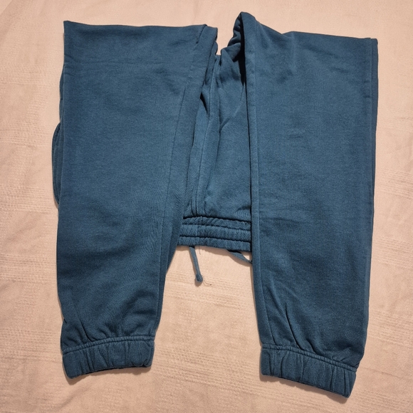 No Boundaries men's dark Teal size medium  32-34 jogging pants, GUC - Picture 3 of 8